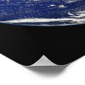 西半球を示す全地球 ポスター (角)