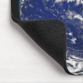 西半球を示す全地球 マウスパッド (コーナー)