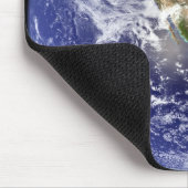 西半球を示す地球 マウスパッド (コーナー)