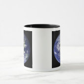 西半球を示す地球 マグカップ (中央)