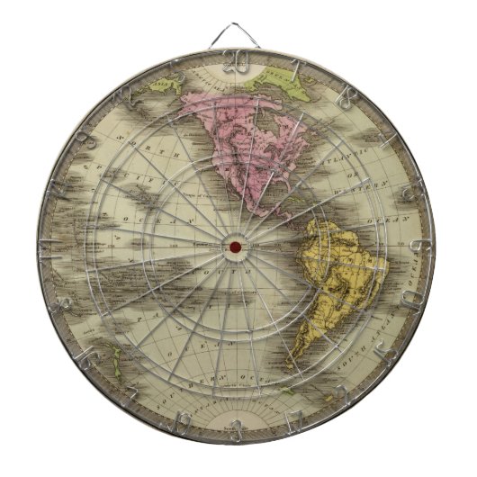 西半球10 ダーツボード (正面)