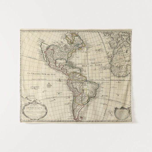 西半球2 タペストリー (正面(横))