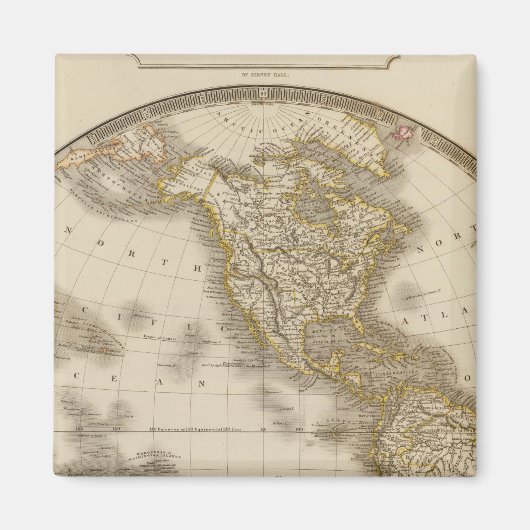 西半球7 マグネット (正面)