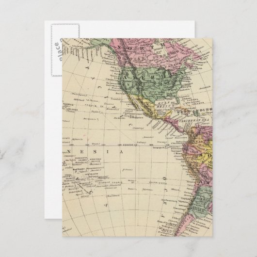 西半球 ポストカード (正面/裏面)