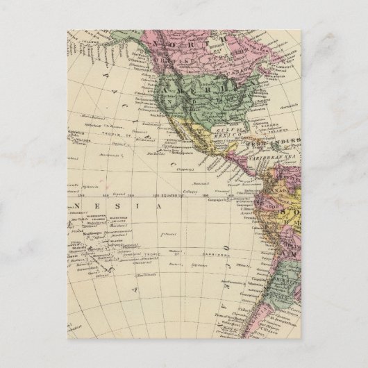 西半球 ポストカード (正面)