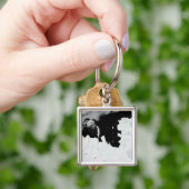 西南極の松島湾 キーホルダー (手)