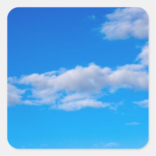 西南極上空の積雲 スクエアシール (正面)