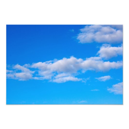 西南極上空の積雲 フォトプリント            (正面)
