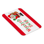 西向きスワイアットポーランドクリスマスマグネット マグネット (右側)