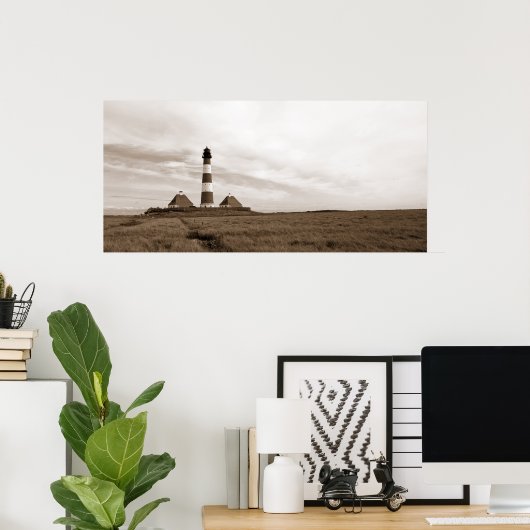 西向き光 ポスター (ホームオフィス)