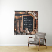 西国スタイル妊娠発表 タペストリー (インサイチュ)