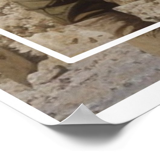 西壁のイエス ポスター (角)