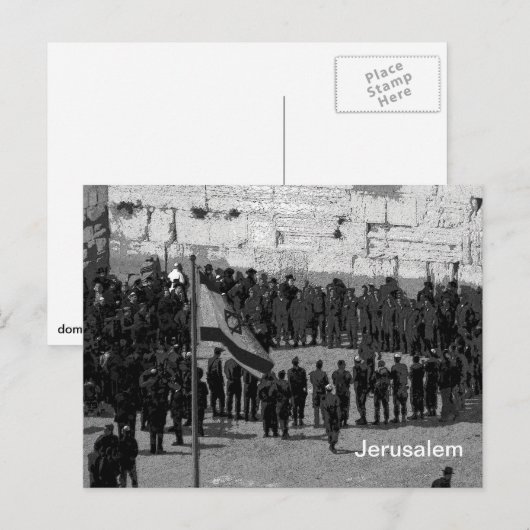 西壁の兵士 ポストカード (正面/裏面)