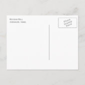 西壁、エルサレム、イスラエル ポストカード (裏面)