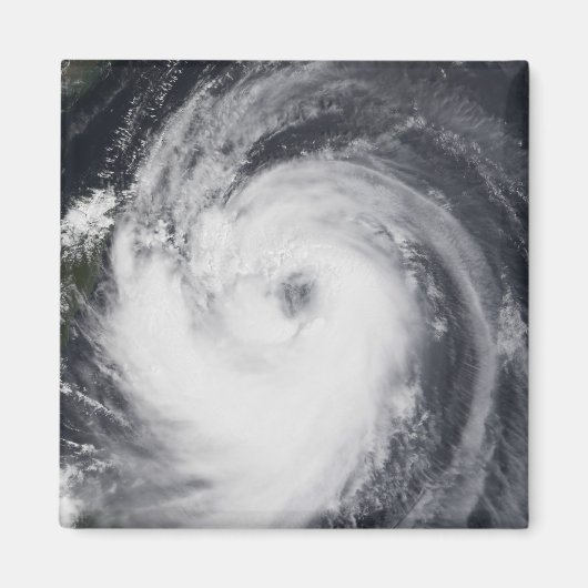 西太平洋海のチャバ台風 マグネット (正面)