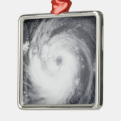 西太平洋海のチャバ台風 メタルオーナメント (左)