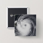 西太平洋海のチャバ台風 缶バッジ (正面&裏面)