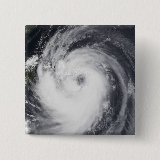 西太平洋海のチャバ台風 缶バッジ (正面)