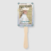 西女性のカーボーイ写真卒業ファン集 ハンドファン (正面)