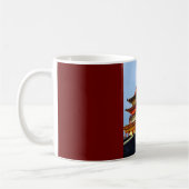 西安の鼓楼 コーヒーマグカップ (左)