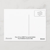 西安中国2002兵馬俑ザミュージアム2 ポストカード (裏面)