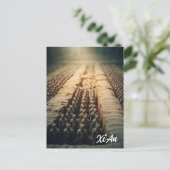 西安兵馬俑中国旅行 ポストカード (スタンド正面)