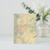 西州道路地図 ポストカード (スタンド正面)