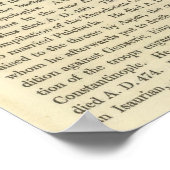 西帝大解体476年 ポスター (角)