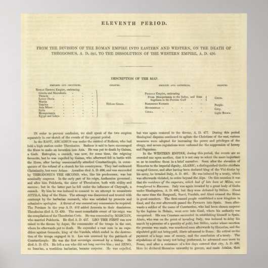 西帝大解体476年 ポスター (正面)