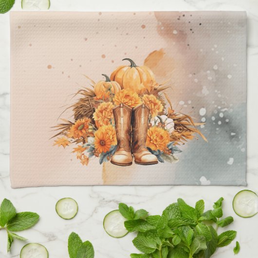 西感謝祭 キッチンタオル (折り畳み)