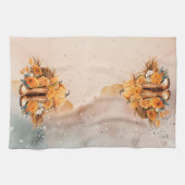 西感謝祭 キッチンタオル (横)