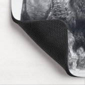 西方のスタンス マウスパッド (コーナー)