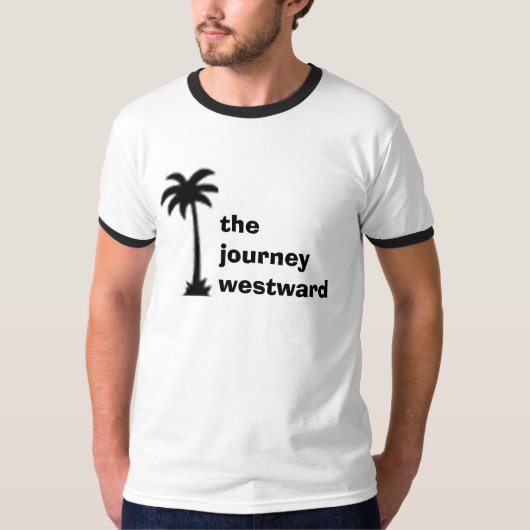 西方の旅行 Tシャツ (正面)