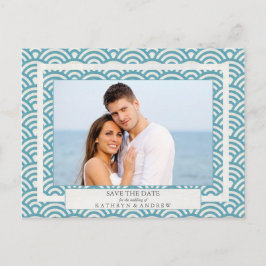 西日本の海波が日付写真を保存 案内ポストカード