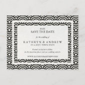 西日本の海波の日付を保存No Photo 案内ポストカード (正面)