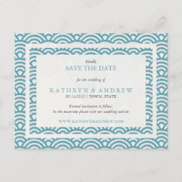 西日本の海波の日付を保存No Photo 案内ポストカード