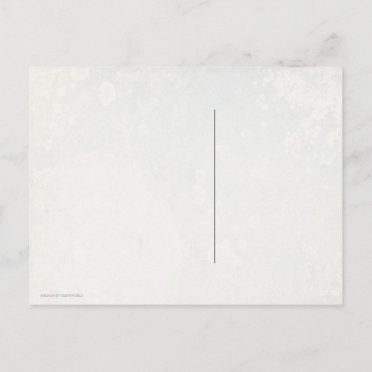 西日本の海波の日付を保存No Photo 案内ポストカード (裏面)