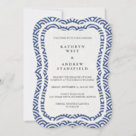 西日本の海波エレガントビーチ結婚式 招待状