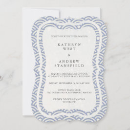 西日本の海波エレガントビーチ結婚式 招待状