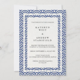 西日本の海波エレガントビーチ結婚式 招待状