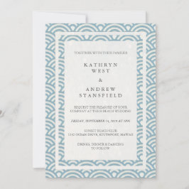 西日本の海波エレガントビーチ結婚式 招待状