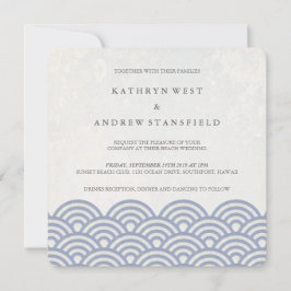 西日本の海波エレガントビーチ結婚式 招待状
