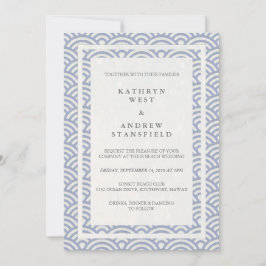 西日本の海波エレガントビーチ結婚式 招待状