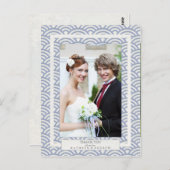 西日本の海結婚波さん感謝写真カスタム写真 ポストカード (正面/裏面)