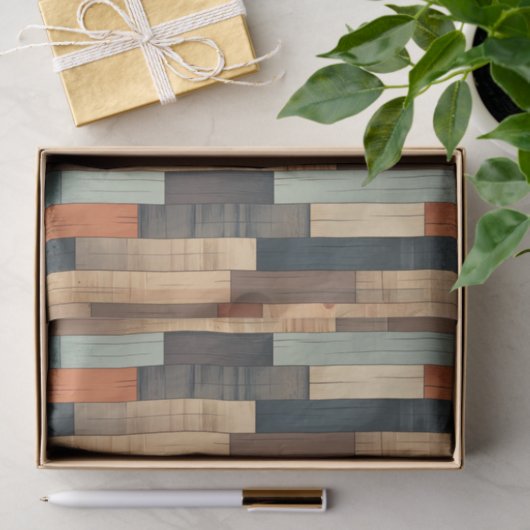 西木フェイクタイル模様 薄葉紙 (ギフト)