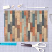 西木フェイクタイル模様 薄葉紙 (クラフト)