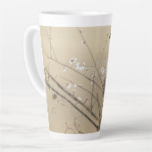 西村グーンの早咲きヴィンテージフクロウ カフェラテマグ (左アングル)