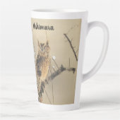 西村グーンの早咲きヴィンテージフクロウ カフェラテマグ (右)