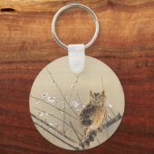 西村グーンの早咲きヴィンテージフクロウ キーホルダー (裏面)