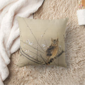 西村グーンの早咲きヴィンテージフクロウ クッション (ブランケット)